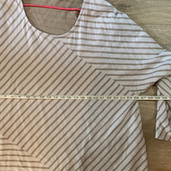 Soft Surroundings womens plus size tunic top in stripes - Picture 8 of 10